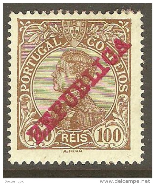 PORTUGAL    Scott  # 179*  VF MINT HINGED - Unused Stamps