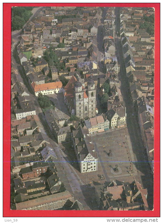 162090 / Lutherstadt Wittenberg - INTERFLUG Aero Foto AIR PHOTO - Germany Allemagne Deutschland Germania - Wittenberg