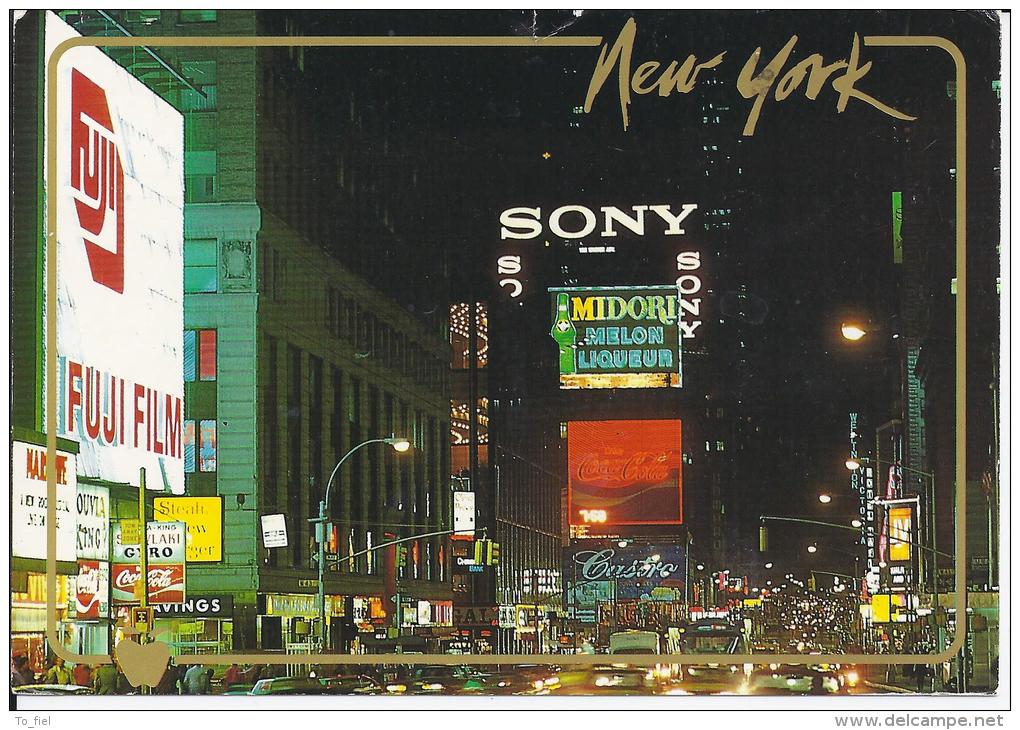 New York - Times Square   (1907A) - Time Square