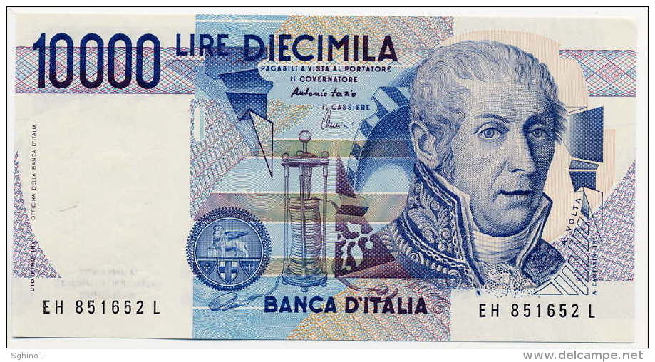 10000 LIRE, ITALY 17-12-1997 SERIE - H (FDS - UNC) "Firme - Sign. Fazio-Amici" - 10.000 Lire