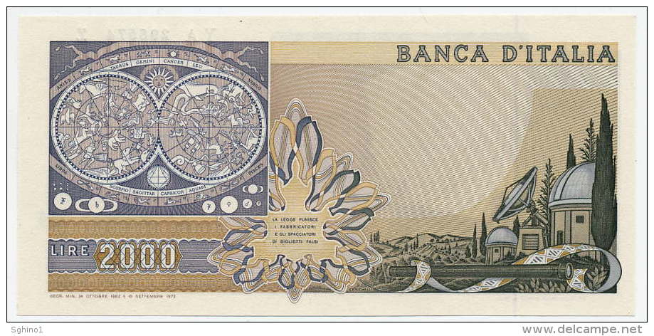 2000 LIRE, DATA EMISS. 24/10/1983 ITALIA (FDS - UNC) "Firme - Sign. Ciampi-Stevani" - 2.000 Lire