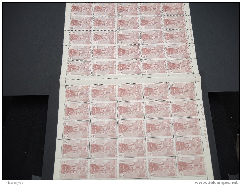 ESPAGNE - N° 445 - 1 Feuille De 50 Exemplaires  - Luxe - Lot N° 3667 - Unused Stamps