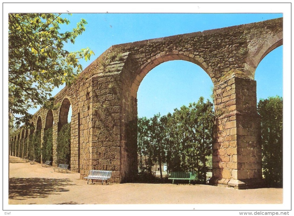 PLASENCIA, Caceres, Espana: Parque Del Generalisimo , Acueducto / Aqueduc ,, TB - Cáceres