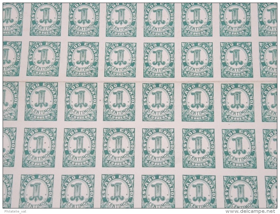 ESPAGNE - N° 526 - 1 Feuille De 100 Exemplaires  - Luxe - Lot N° 3679 - Neufs