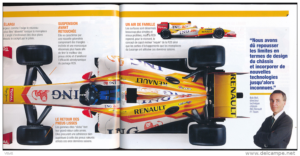 Formule 1 : Guide Officiel 2009, Renault F1 Team, 70 Pages, Les écuries, Les Circuits... (sommaire Dans Les Photos) TBE - Publicités