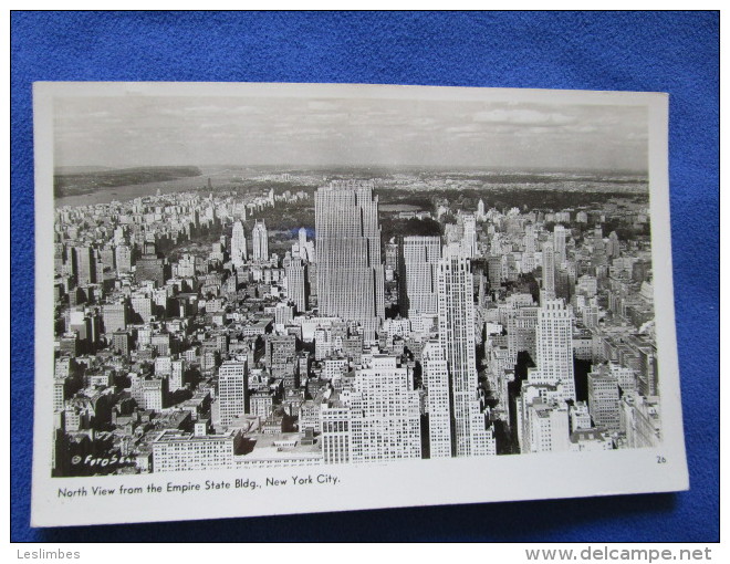 North View From The Empire State Bldg., New York City. Alfred Mainzer 26. Voyage 1946. - Multi-vues, Vues Panoramiques