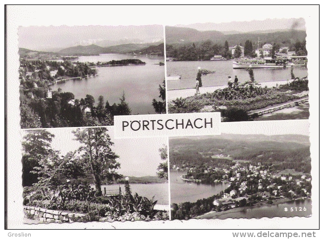 PORTSCHACH 5126 (CARTE 4 VUES) - Pörtschach