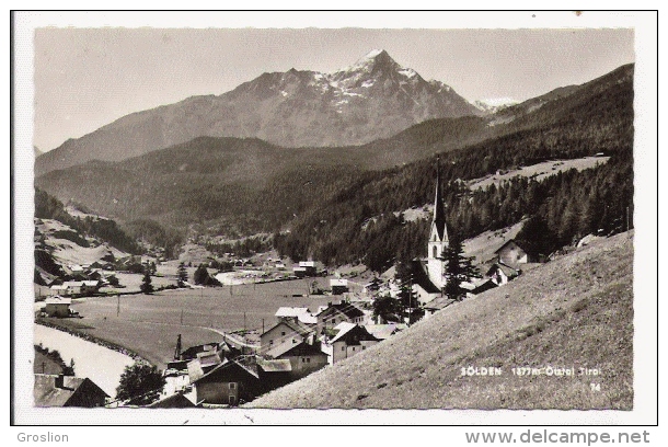 SOLDEN 74 (1377 M) OTZTAL  TIROL - Sölden