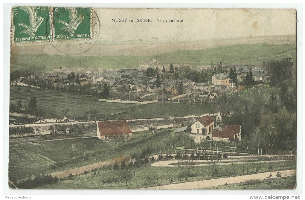 Mussy-sur-Seine  (Aube)  Vue Générale - Mussy-sur-Seine