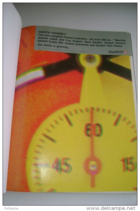 M#0A4 SWATCH CATALOGO 1983-1991/OROLOGI MODA/CHRONO/SCUBA - Manuales Para Coleccionistas