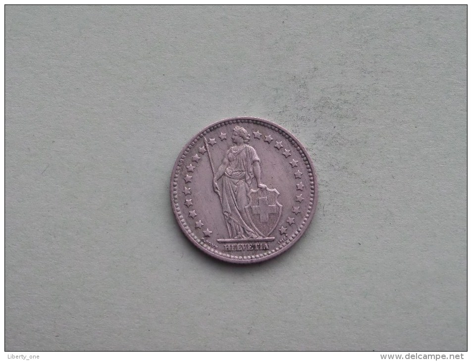 1958 - 1 Franc / KM 24 ( Uncleaned - For Grade, Please See Photo ) ! - Andere & Zonder Classificatie