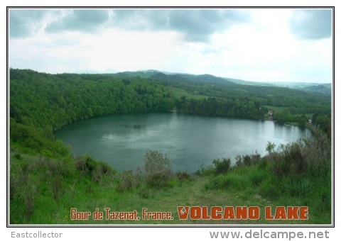 Gour De Tazenat, France. Volcano Lake Postage Card 3268-16 - Andere & Zonder Classificatie