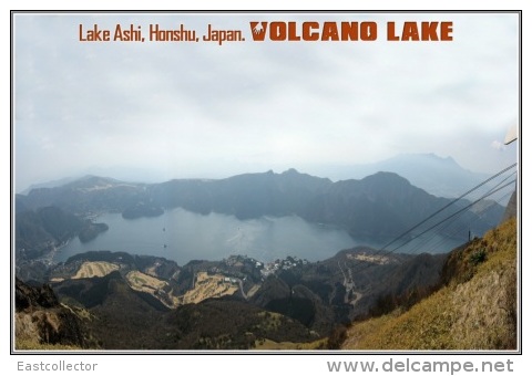 Lake Ashi, Honshu, Japan. Volcano Lake Postage Card 3268-16 - Andere & Zonder Classificatie