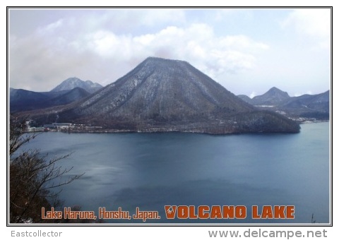 Lake Haruna, Honshu, Japan. Volcano Lake Postage Card 3268-16 - Andere & Zonder Classificatie