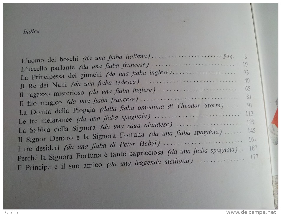 M#0A25  RACCONTI DELL'EUROPA MAGICA Giunti Bemporad Ed.1971/illustrato - Old