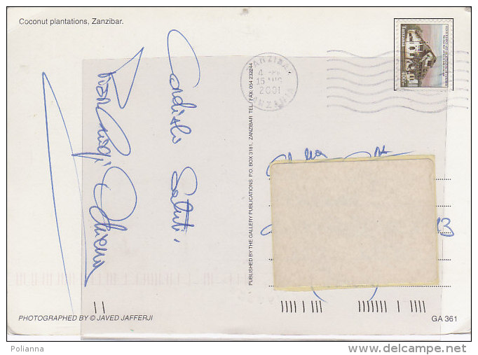 PO0314D# TANZANIA - PIANTAGIONI DI COCCO  VG 2001 - Tanzania