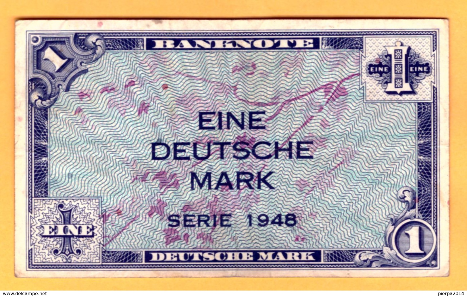 ALLEMAGNE - EINE DEUTSCHE MARK TYPE 1948 - 1 Mark