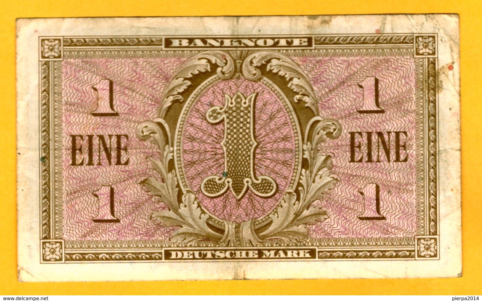 ALLEMAGNE - EINE DEUTSCHE MARK TYPE 1948 - 1 Mark