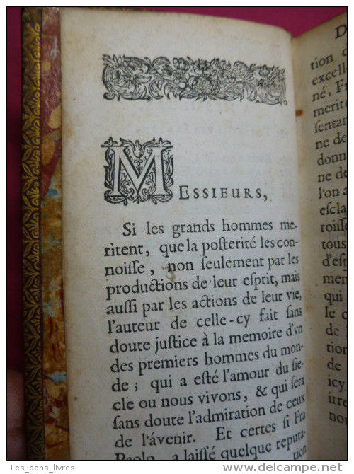 LA VIE DU PÈRE PAUL de l´ordre des serviteurs de la Vierge, & Theologicien de la Séreiffime République de Venize