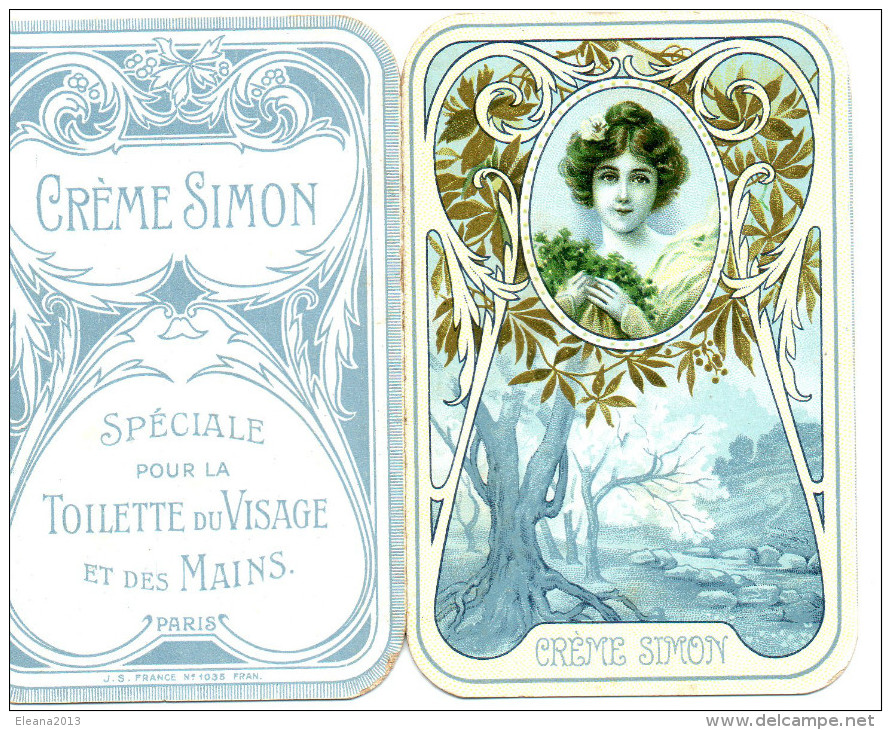 Calendrier De Poche 1911 CRÊME SIMON Superbe état - Petit Format : 1901-20