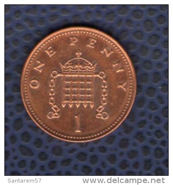 Royaume Uni 2008 Pièce De Monnaie Coin 1 One Penny Reine Elizabeth - 1 Penny & 1 New Penny