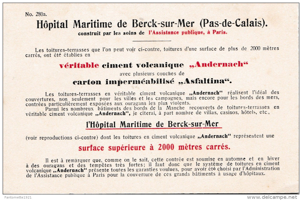 BERCK SUR MER L'HOPITAL MARITIME (DIL135) - Santé