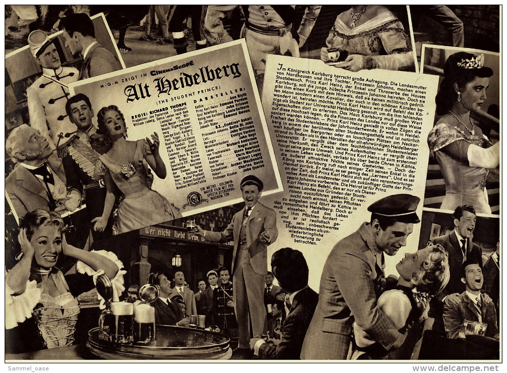 Illustrierte Film-Bühne  -  "Alt Heidelberg" -  Mit Ann Blyth , Edmund Purdom  -  Filmprogramm Nr. 2693 Von Ca. 1954 - Zeitschriften