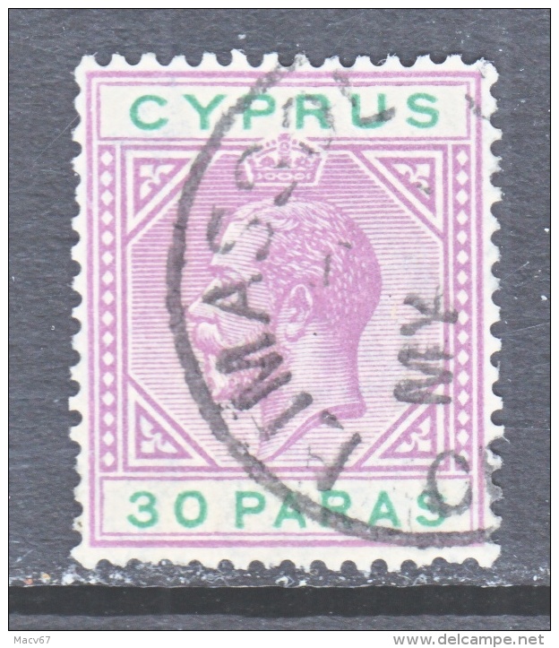 CYPRUS  74   (o)   Wmk 4 - Cyprus (...-1960)