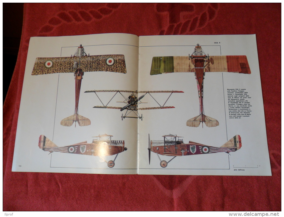 Aereo SVA  La Sua Storia In 12 Pagine, Inserto  Proveniente Da Raccolta - War 1914-18