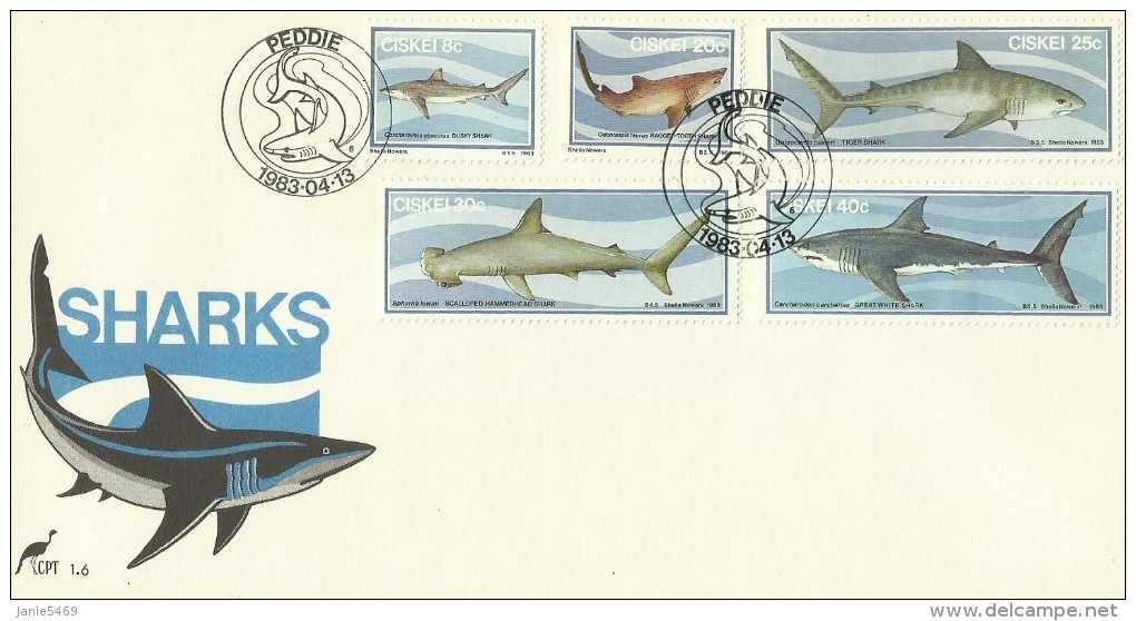 Ciskei 1983 Sharks FDC - Ciskei