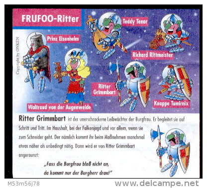 Frufoo Ritter 2001  - Ritter Grimmbart Mit BPZ - Sonstige & Ohne Zuordnung