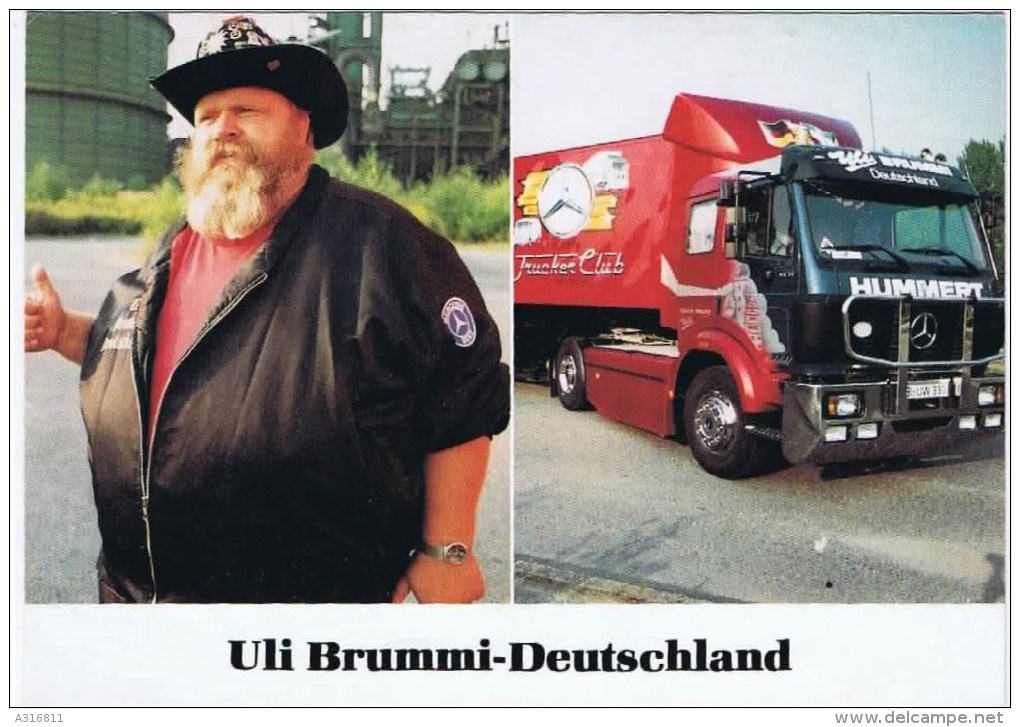 CPM MERCEDES BENZ TRUCKER CLUB DEUTSCHLAND ( Pub Huile Castrol) - Vrachtwagens En LGV