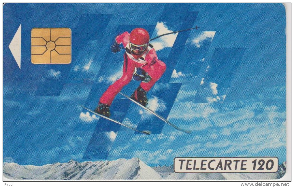 TELECARTE FRANCE : JEUX OLYMPIQUES D'ALBERTVILLE 1992  HOCKEY SUR GLACE - Juegos Olímpicos