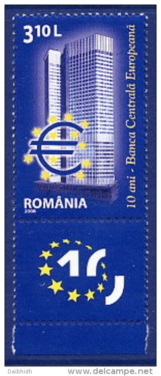 ROMANIA 2008 European Central Bank  MNH / **.  Michel 6298 - Ungebraucht