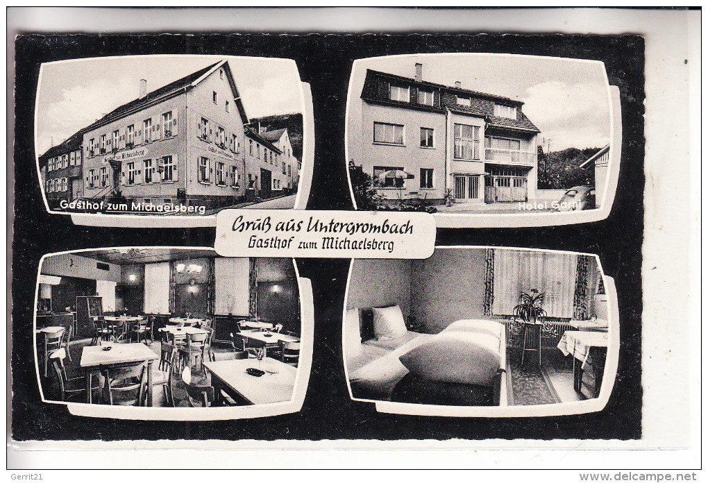 7520 BRUCHSAL - UNTERGROMBACH, Gasthof Zum Michaelsberg - Bruchsal