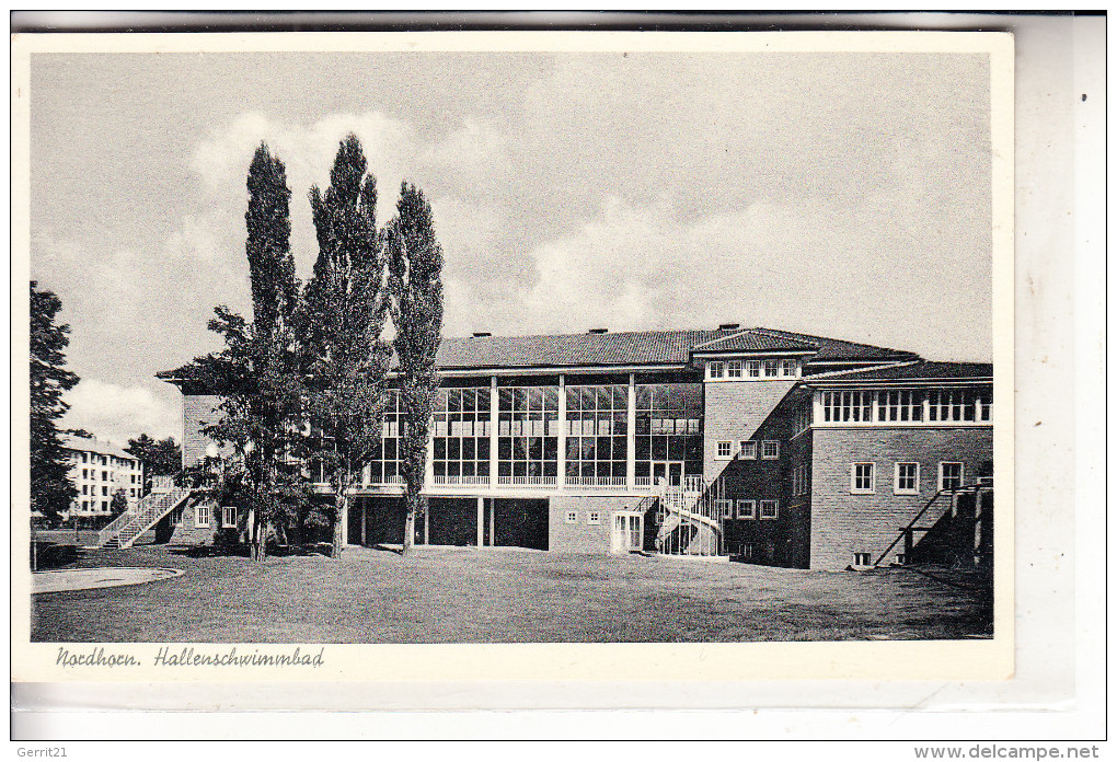 4460 NORDHORN, Hallenschwimmbad, 1957 - Nordhorn