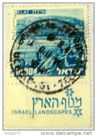 Israel 1976 Elat &pound;10.00 - Used - Usados (con Tab)