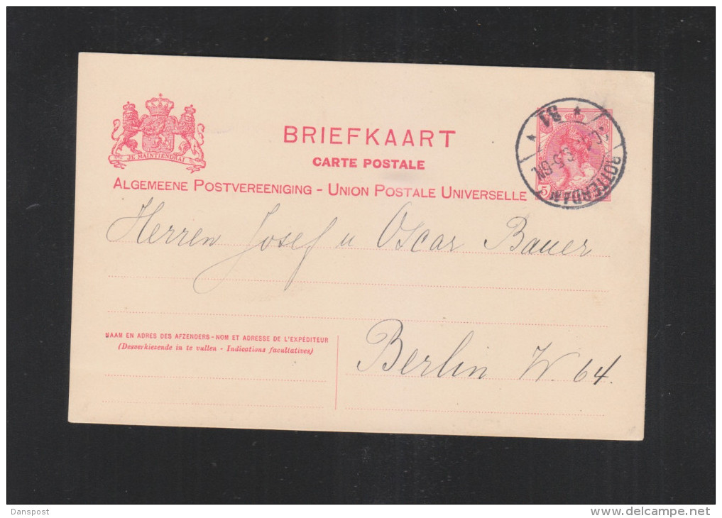 Postkaart 1909 M. Wytt & Zonen - Postal Stationery