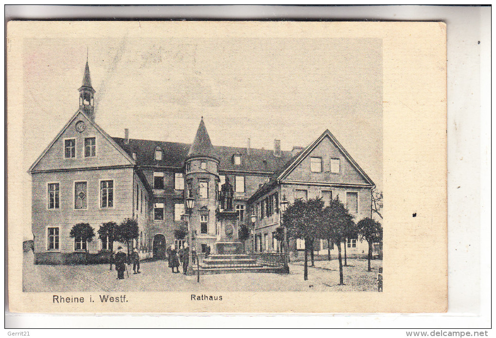 4440 RHEINE, Rathaus, 192.. - Rheine