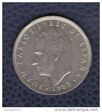 Espagne 1983 Pièce De Monnaie Coin Roi Juan Carlos I 25 Pesetas Couronne Au Verso - 25 Pesetas