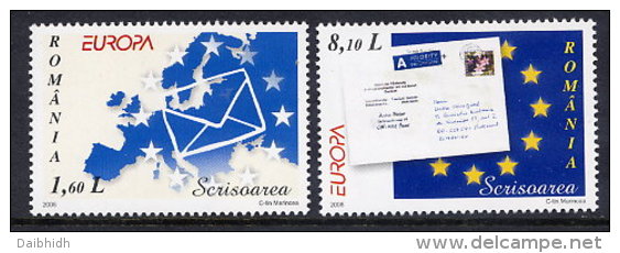 ROMANIA 2008 Europa Set Of 2 MNH / **.  Michel 6294-95 - Neufs