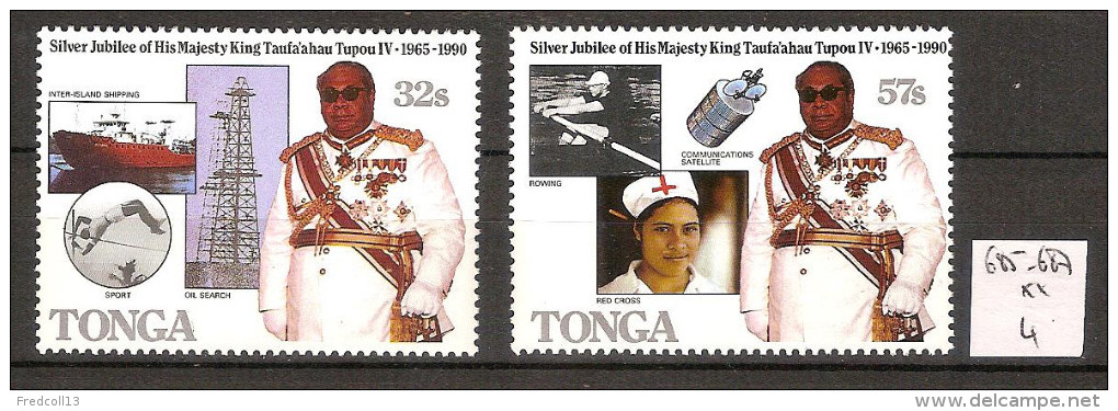 Tonga 685-687 ** Côte 4 € - Tonga (1970-...)