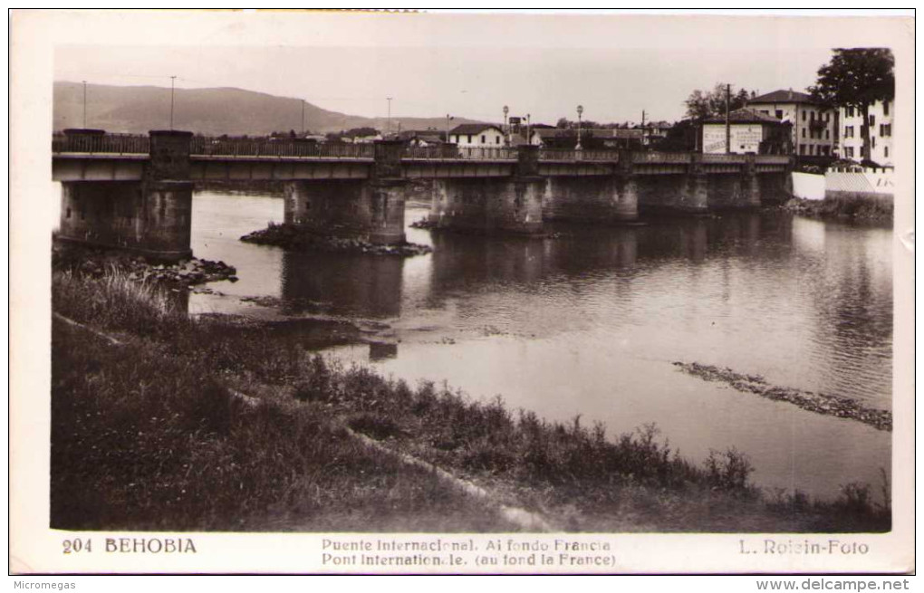 BEHOBIA - Puente Internacional - Al Fondo Francia - Autres & Non Classés