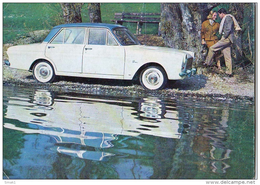 AK AUTOMOBIL Taunus 12 M Ford Alte Postkarte - Sonstige & Ohne Zuordnung