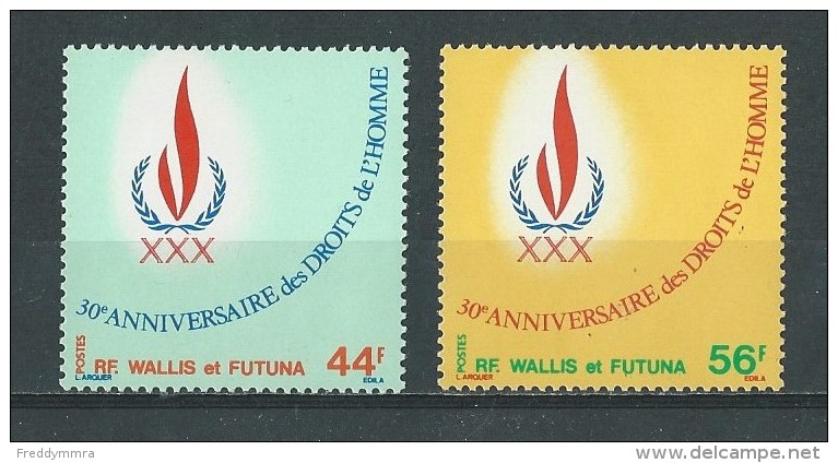 Wallis & Futuna: 224/ 225 ** - Unused Stamps