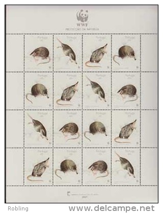 Portugal 1997. WWF. Michel 2174-77. Sheetlet, MNH 20204 - Unused Stamps
