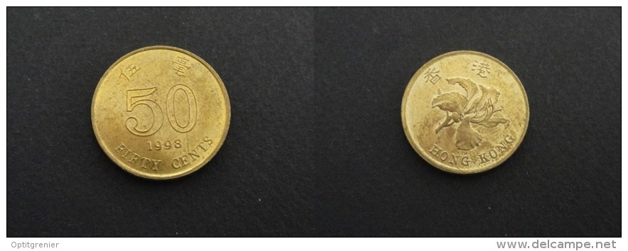 1998 - 50 CENTS HONG KONG - Hong Kong