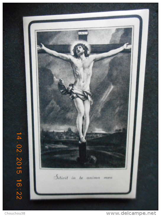 IMAGE PIEUSE Double Italienne - FAIRE-PART DE DECES - Ermino Di RUGGIEERO - 1959 - Religion & Esotericism