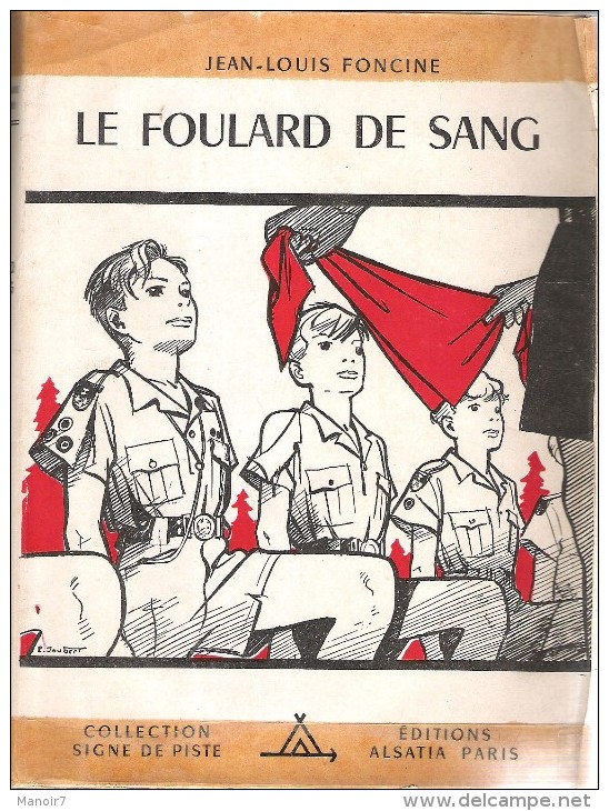 LE FOULARD DE SANG - SIGNE DE PISTE - 1951 - JOUBERT - Autres & Non Classés