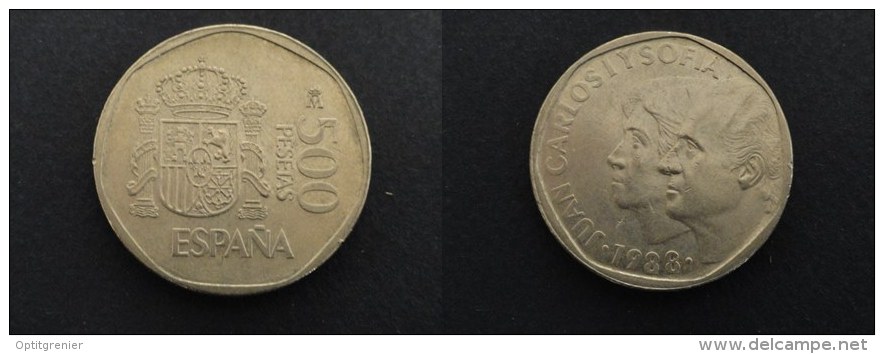 1988 - 500 PESETAS ESPAGNE ESPANA - 500 Pesetas